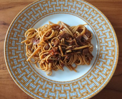 カップ焼きそば渇望時はパスタ焼きそば
