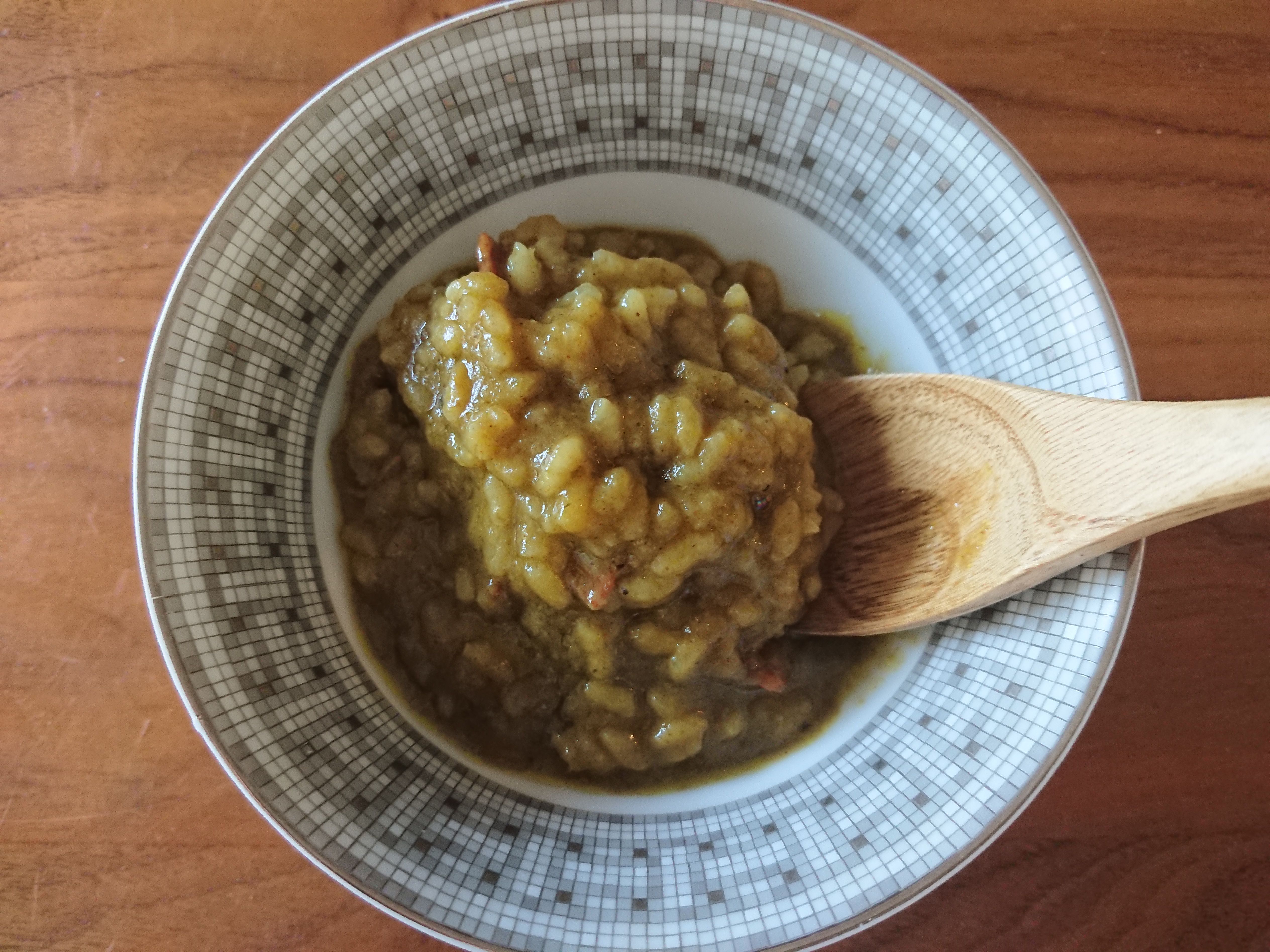 野菜・スパイス・米アレルギー対応の野菜カレーリゾット（無農薬・無添加）
