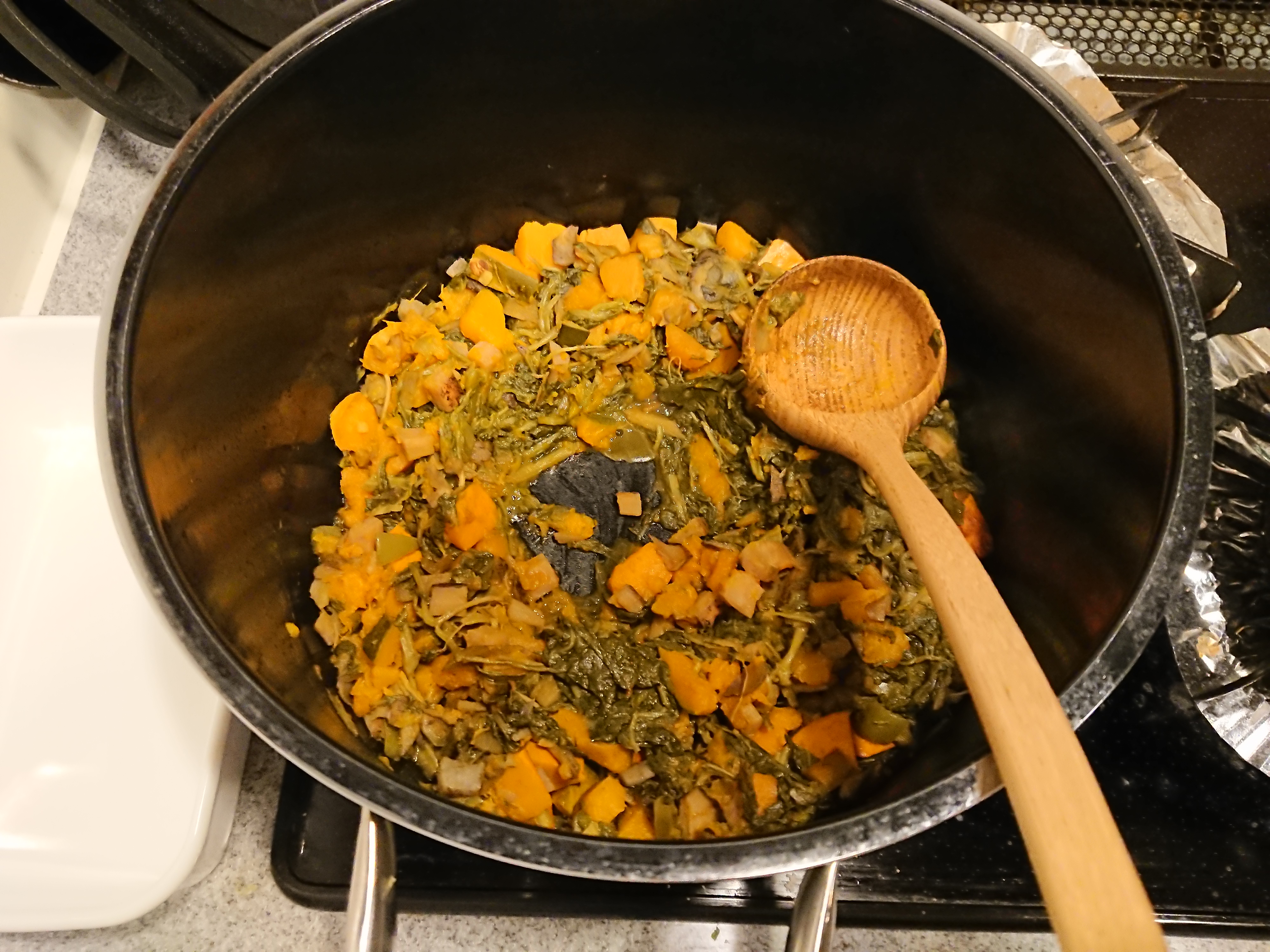 そろそろ命の野菜スープが一年