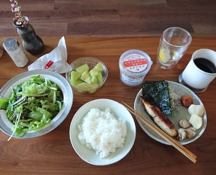 ある朝の朝食