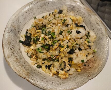 家の白米を克服していた